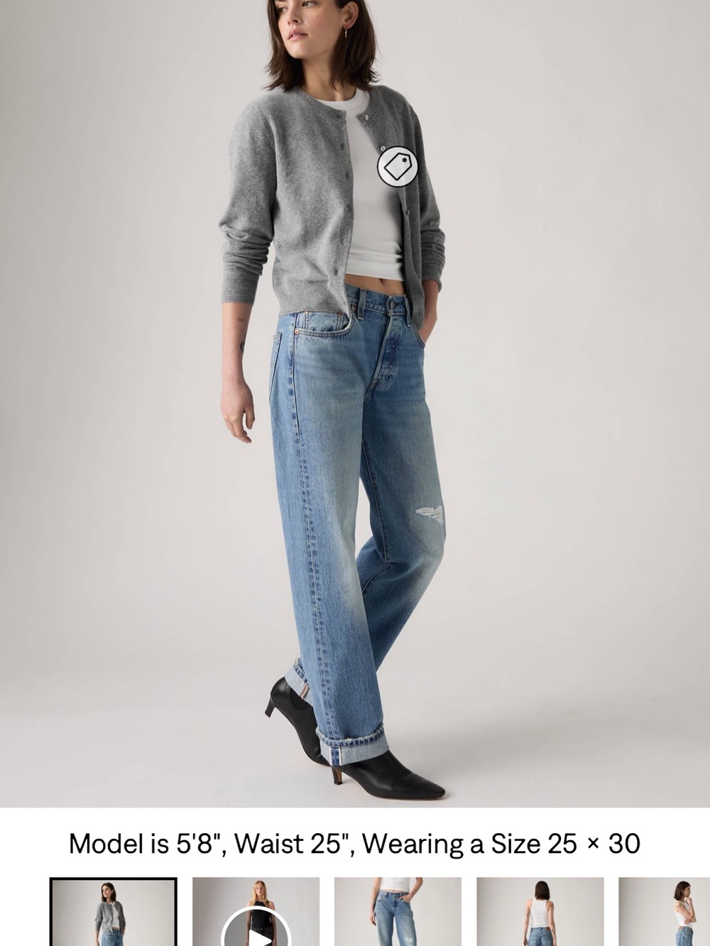 Levi 501 90a Selvedge Jean Size 27x30 $60